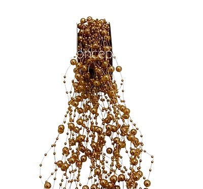Pearl String - Cherry Wood (Pack of 50)