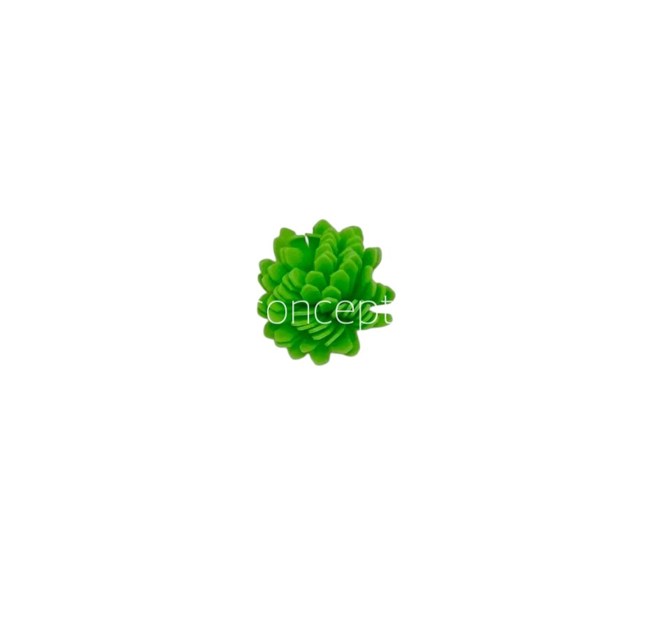 Green Foam Carnation