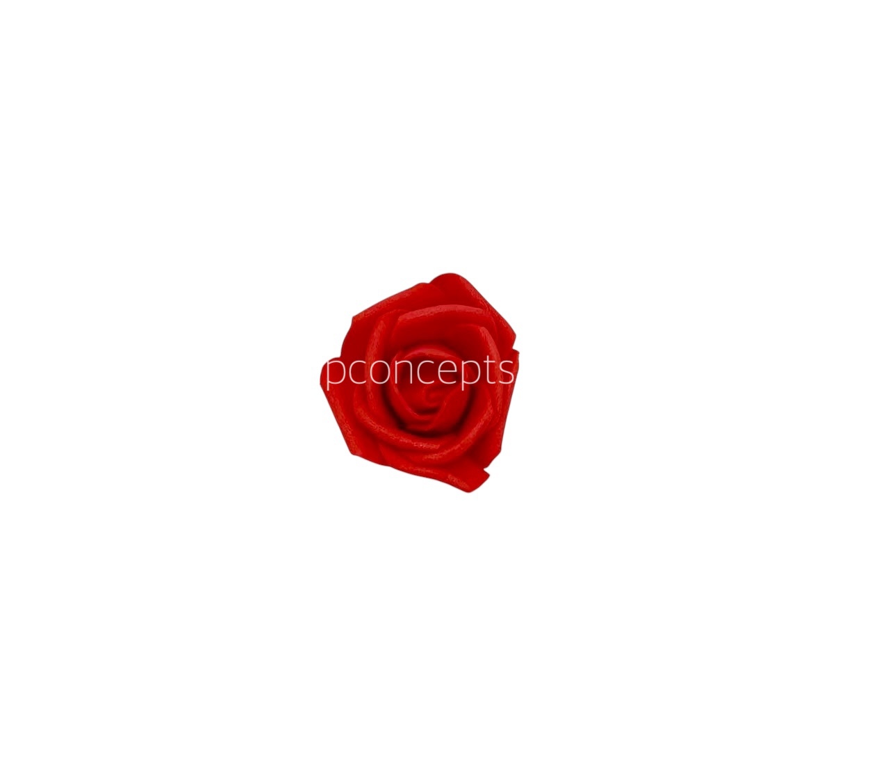 Red Medium Foam Rose