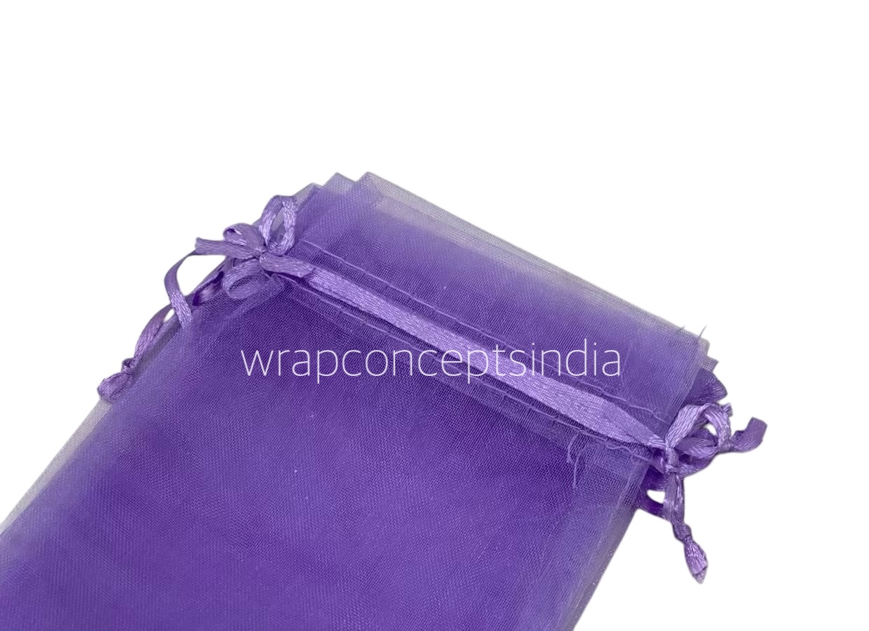Sheer Pouch Bags - 10x14 cms Sheer Pouch Bags - 10x14 cms