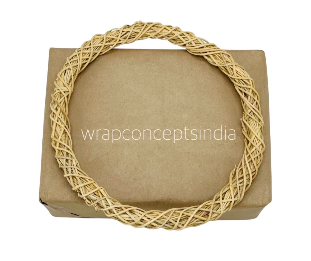 10"/25 cms Natural Color Wooden Wreath Ring 10"/25 cms Natural Color Wooden Wreath Ring