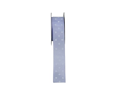 Polka Dot - Lilac with White
