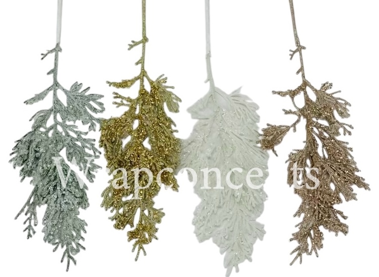 Glitter Frosted Fern Stick