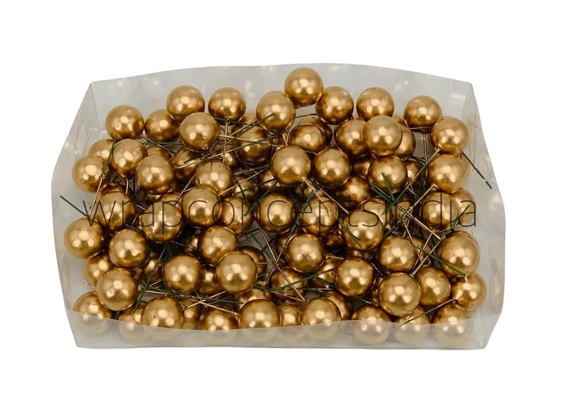 Gold Faux Balls - 30 MM Gold Faux Balls - 30 MM