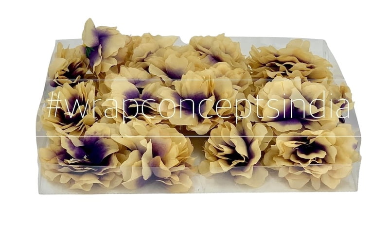 Big Petunia Flower - Beige with Purple Big Petunia Flower - Beige with Purple