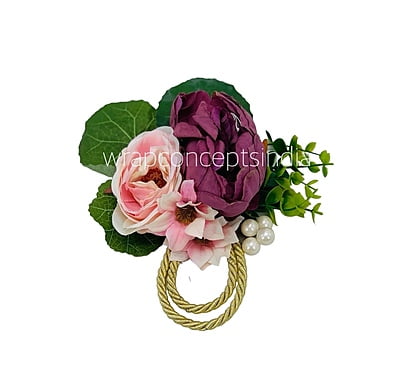 Dusky Mauve Peony & Camellia  Ready Bunch