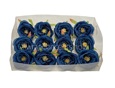Navy Blue Camellia Flower Navy Blue Camellia Flower
