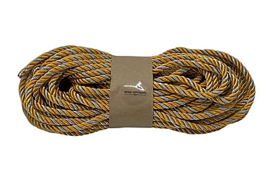 Dual Tone Gold & Silver Twisted Chord - 8 MM