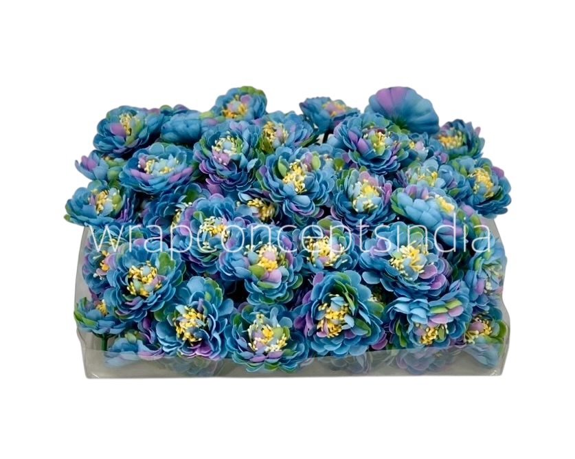 Blue Shaded Small Dahlias Blue Shaded Small Dahlias