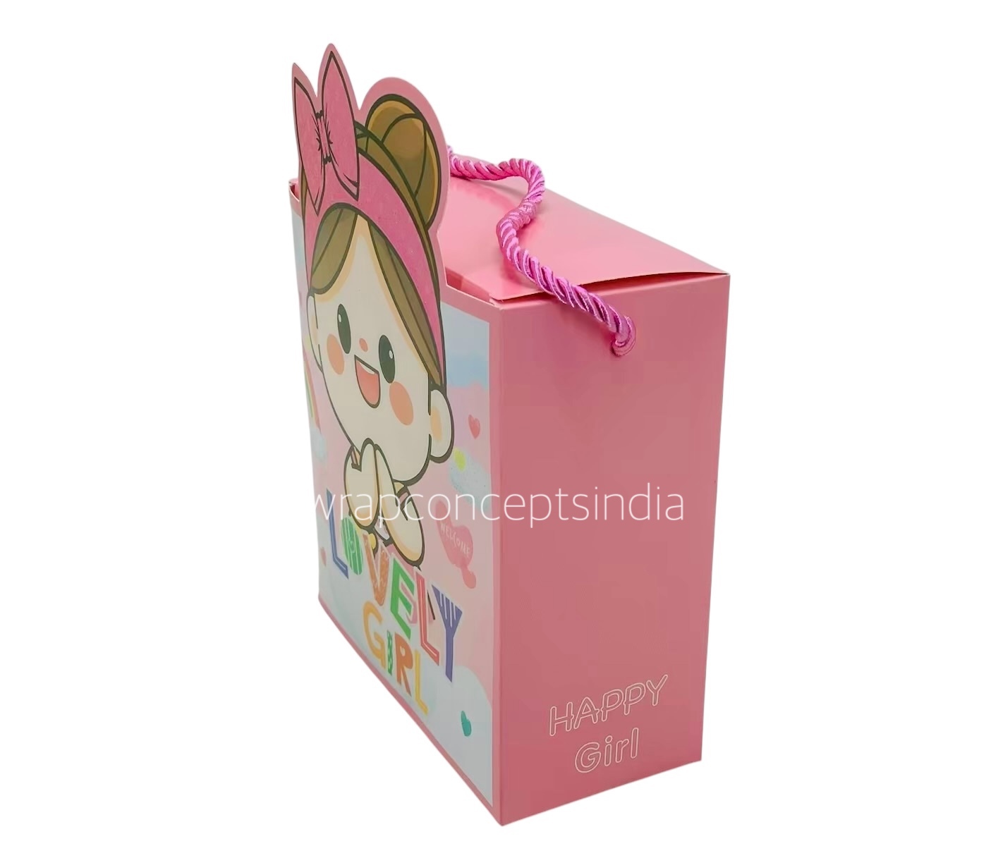 Lovely Boy/Girl Foldable Paper Gift Bag Box Lovely Boy/Girl Foldable Paper Gift Bag Box