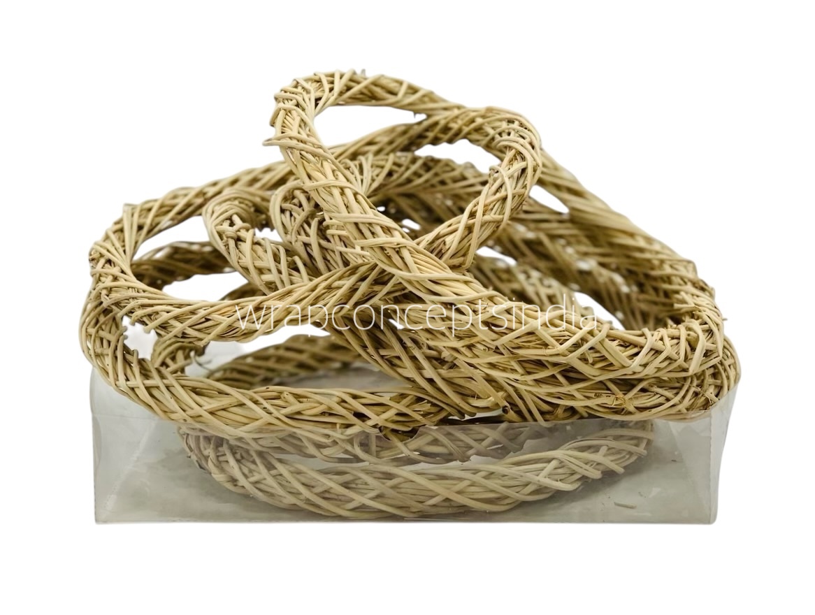 10"/25 cms Natural Color Wooden Wreath Ring 10"/25 cms Natural Color Wooden Wreath Ring