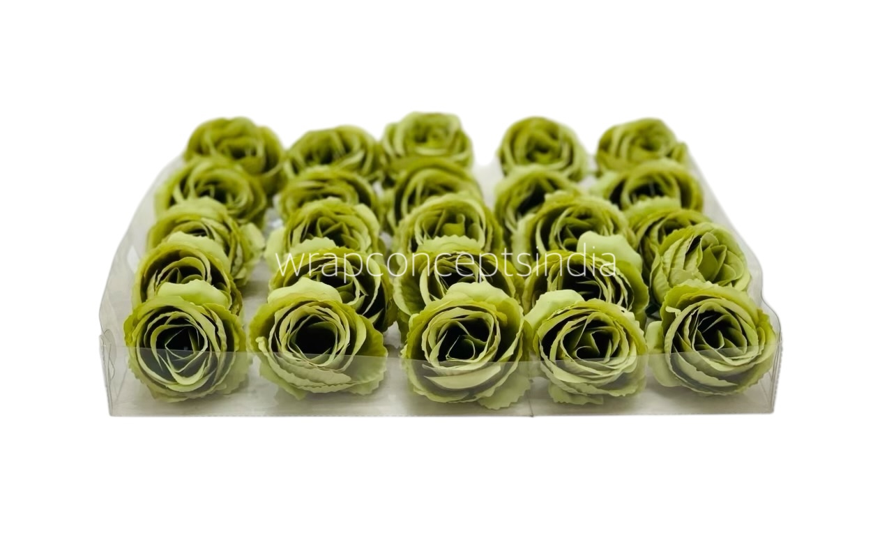 Apple Green Rose Buds Apple Green Rose Buds