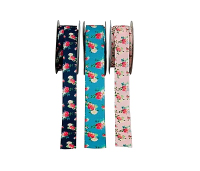 Floral Printed Ribbon