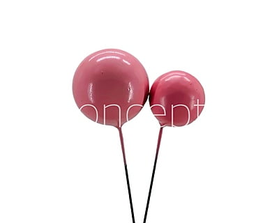 Pink Faux Balls - 30 & 40 MM