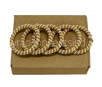 3" Pearl Ring-Pearl & Gold 3" Pearl Ring-Pearl & Gold