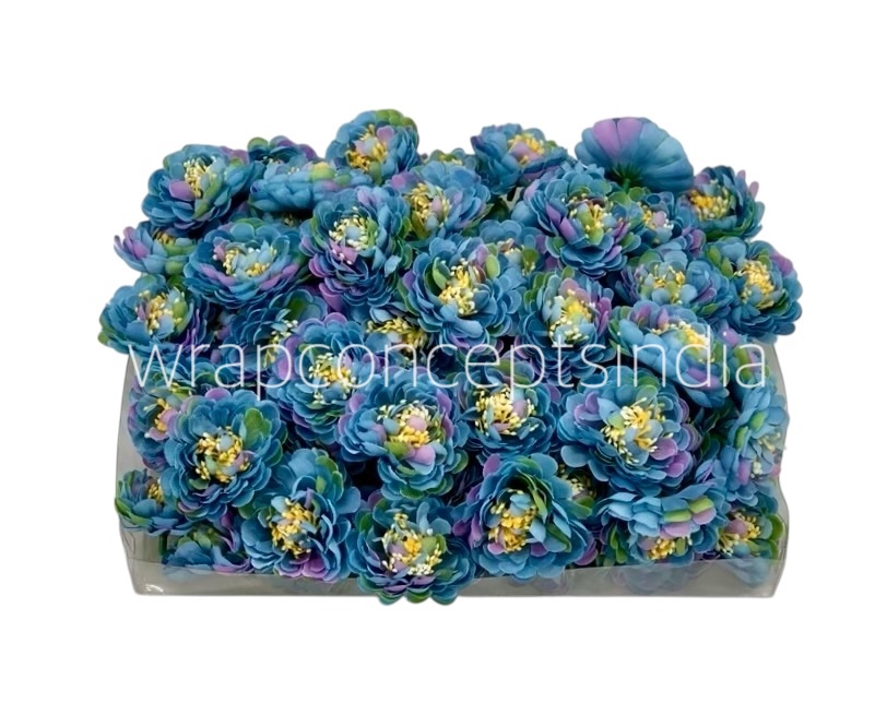 Blue Shaded Small Dahlias Blue Shaded Small Dahlias