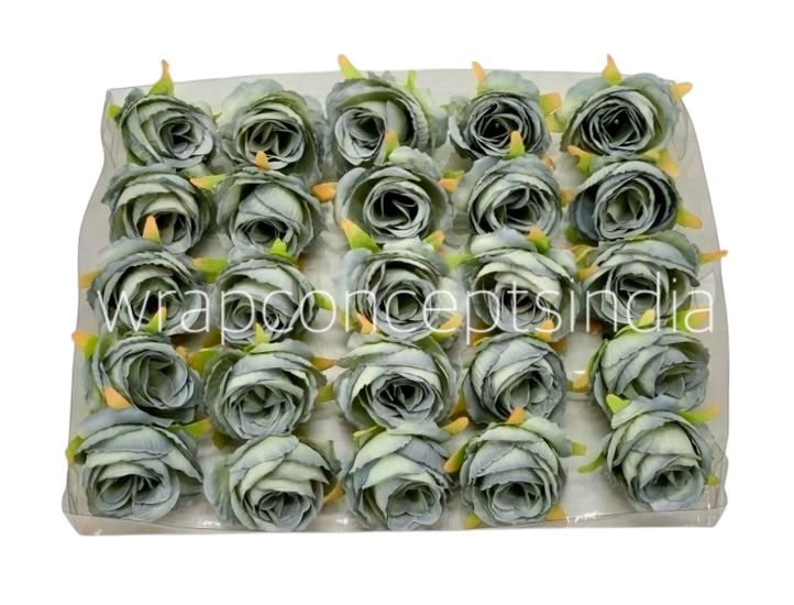 Grey Rose Buds