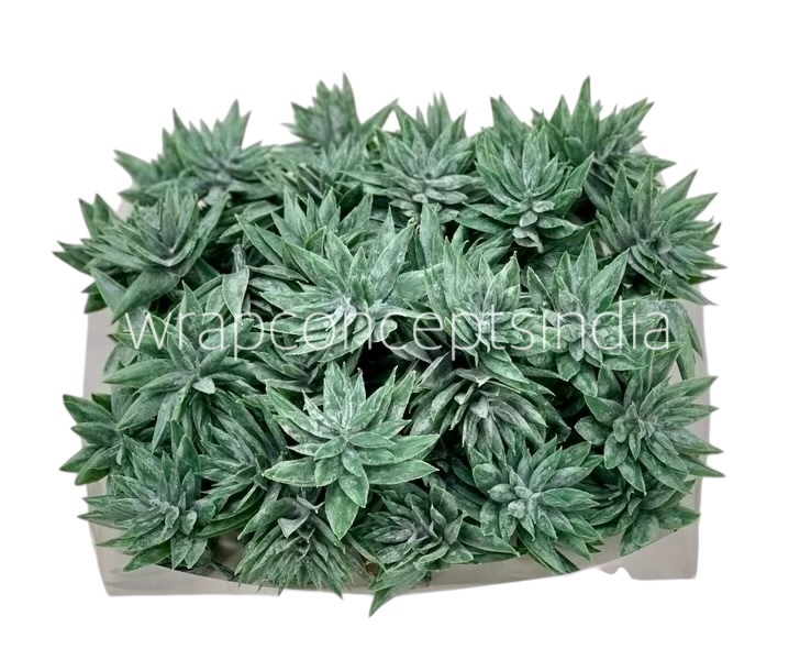 Faux Star Succulent - Dark Green Faux Star Succulent - Dark Green