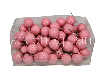 Pink Faux Balls - 30 & 40 MM
