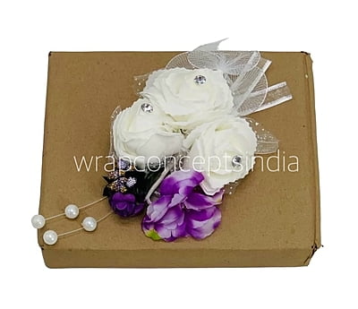 Triple White Roses  Petunia Ready Bunch
