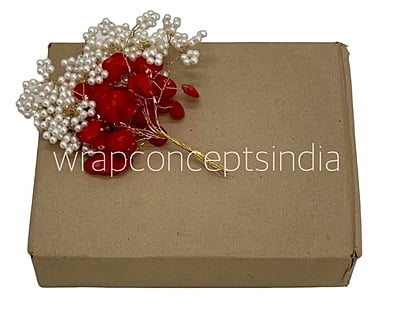 Red Pearl Flower Add-on Stick