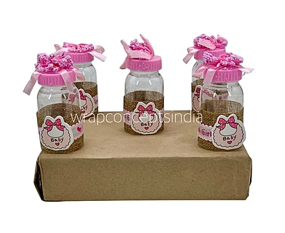 Baby Bottle with Natural Jute Baby Bottle with Natural Jute
