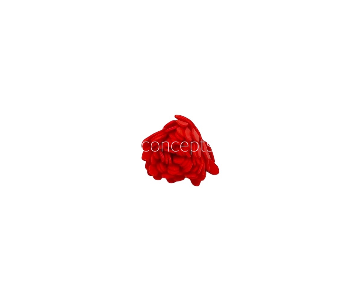 Red Foam Carnation