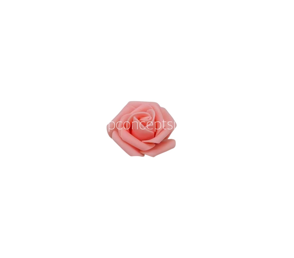 Peach Medium Foam Rose Peach Medium Foam Rose