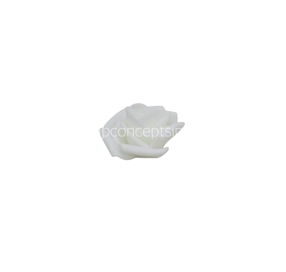 White Medium Foam Rose White Medium Foam Rose