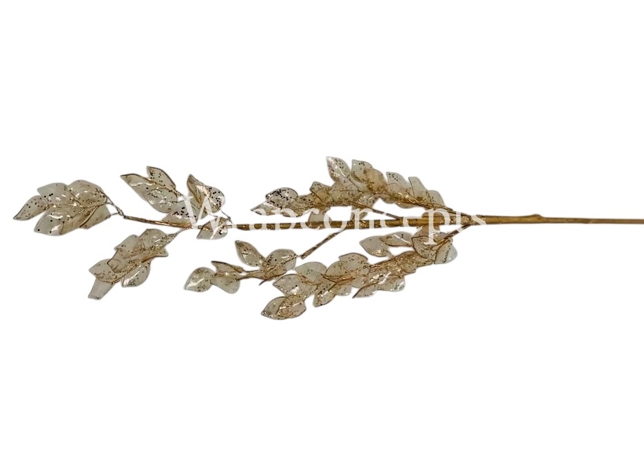 Gold Leaves on Stick