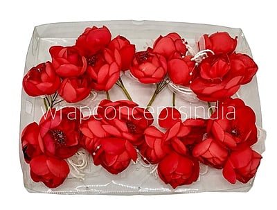 Peonies on stick – Red