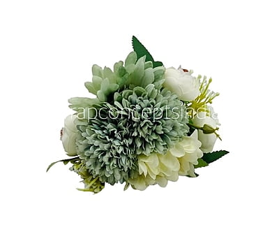 Carnation, Dahlia & Peony Bunch - Multicolour Carnation, Dahlia & Peony Bunch - Multicolour