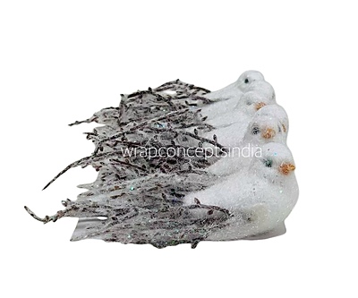 Birds with Fern Tails