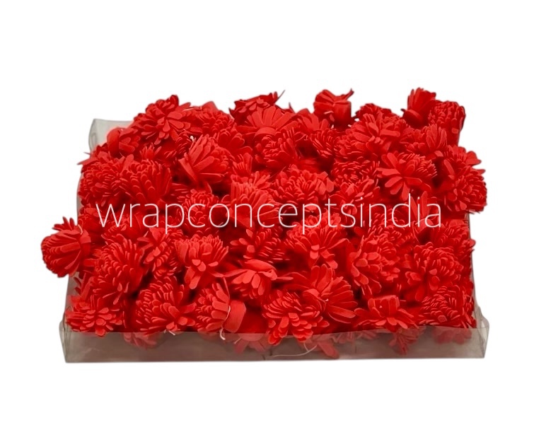 Red Foam Carnation