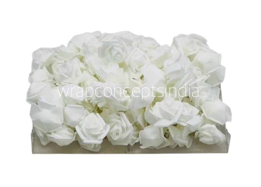 White Medium Foam Rose White Medium Foam Rose