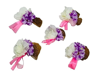 Twin Purple Petunia Ready Bunch
