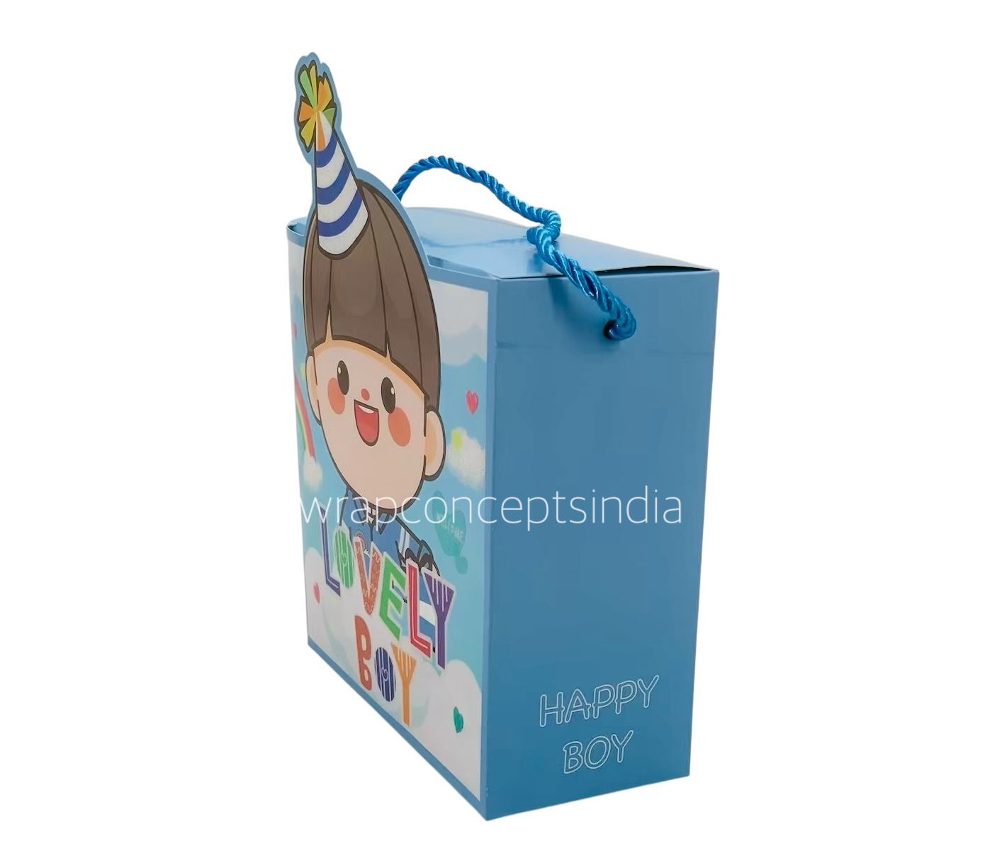 Lovely Boy/Girl Foldable Paper Gift Bag Box Lovely Boy/Girl Foldable Paper Gift Bag Box