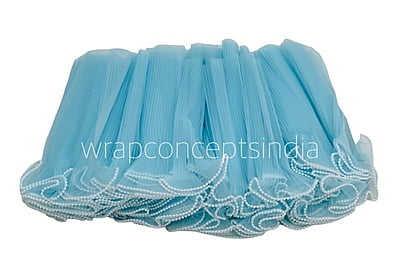 Organza Frill Lace with Pearl Edges