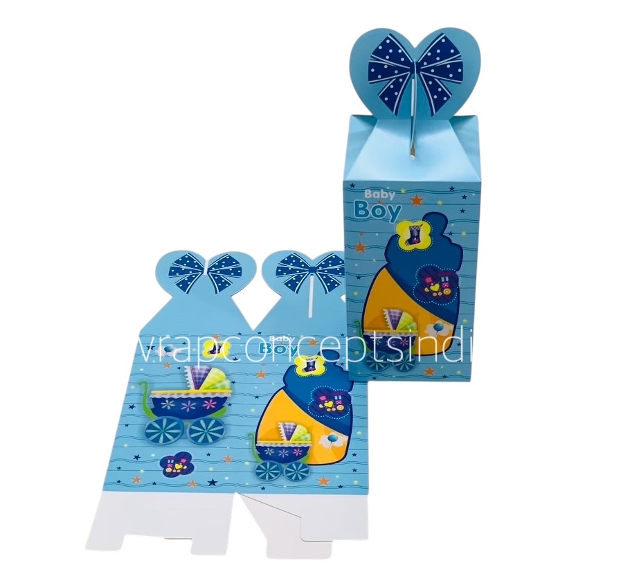 Big Baby Boy/Girl Foldable Paper Gift Box Big Baby Boy/Girl Foldable Paper Gift Box