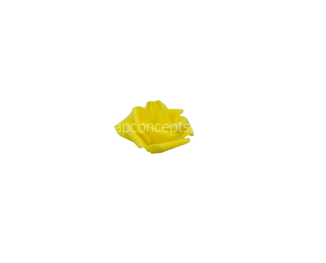 Yellow Medium Foam Rose Yellow Medium Foam Rose