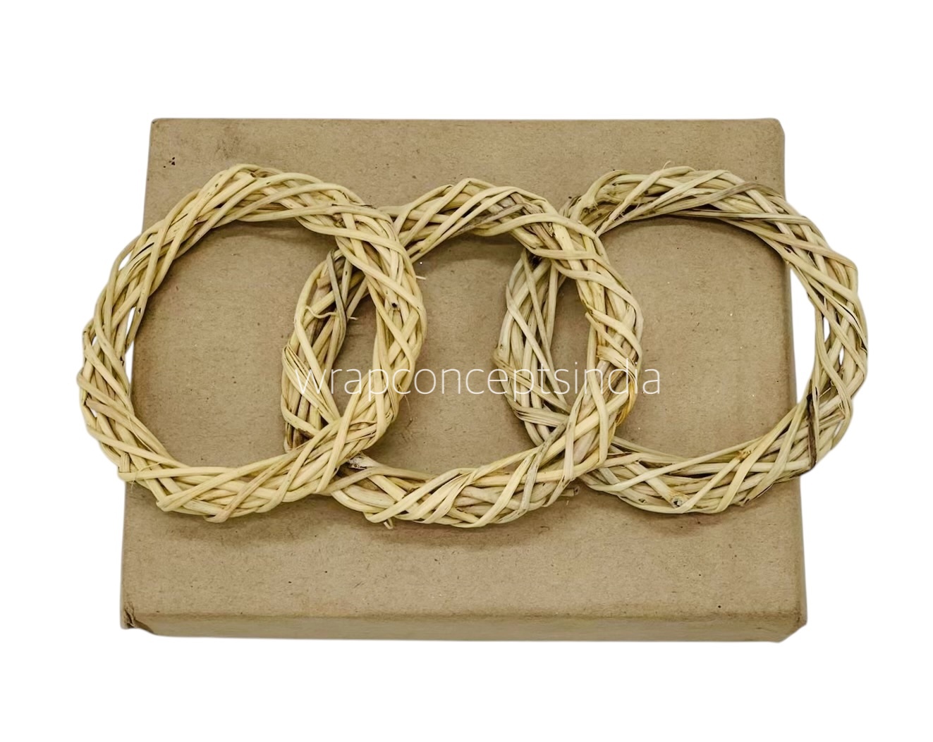5"/13 cms Natural Color Wooden Wreath Ring