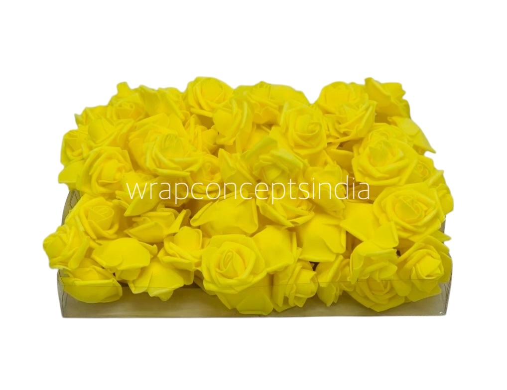 Yellow Medium Foam Rose Yellow Medium Foam Rose