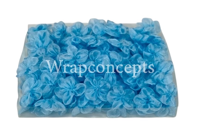 Sky Organza Flowers Sky Organza Flowers