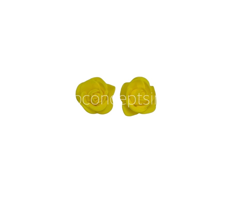 Small Foam Rose - Yellow Small Foam Rose - Yellow
