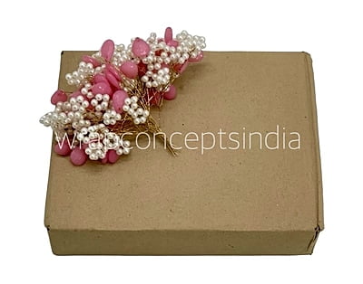 Soft Pink Pearl Flower Add-on Stick Soft Pink Pearl Flower Add-on Stick