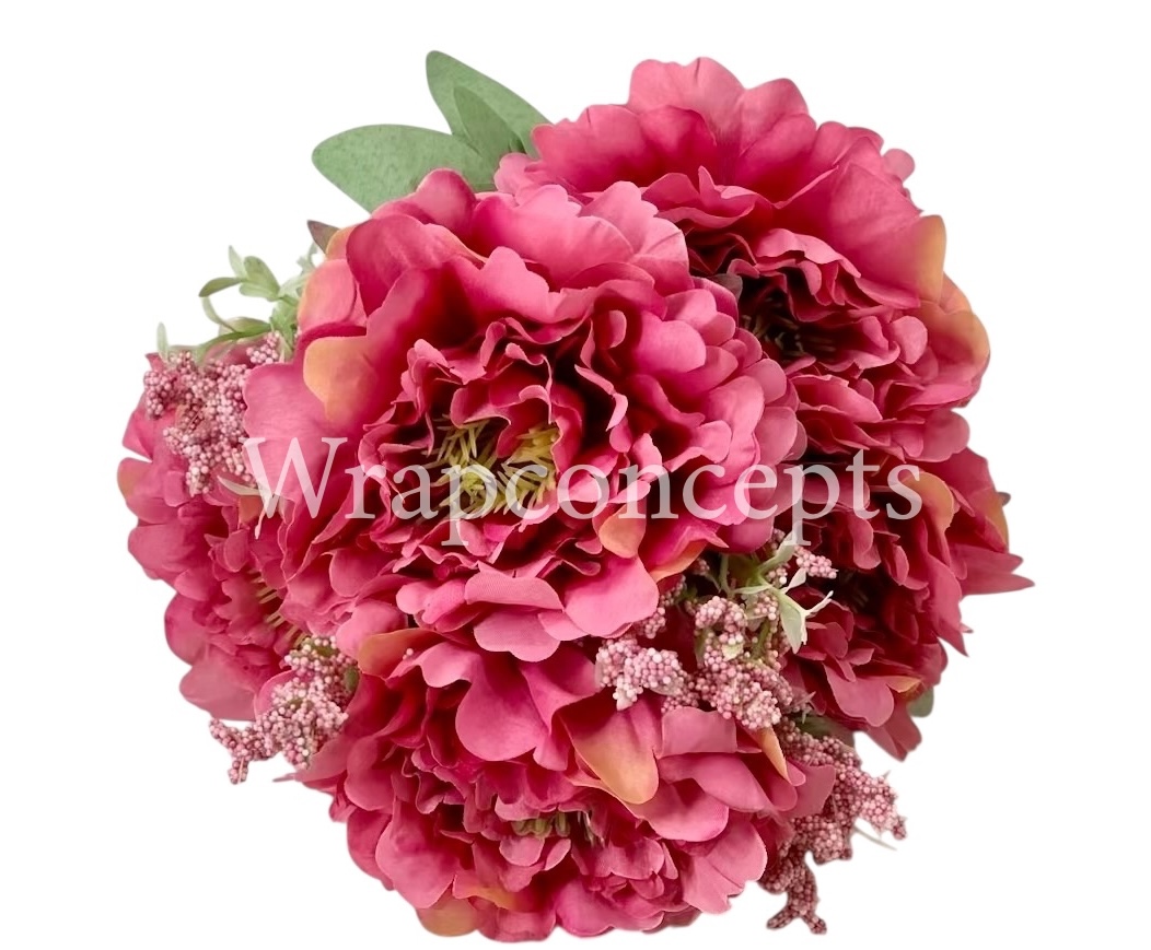 Tall Open Peony Bunch - Multicolour Tall Open Peony Bunch - Multicolour