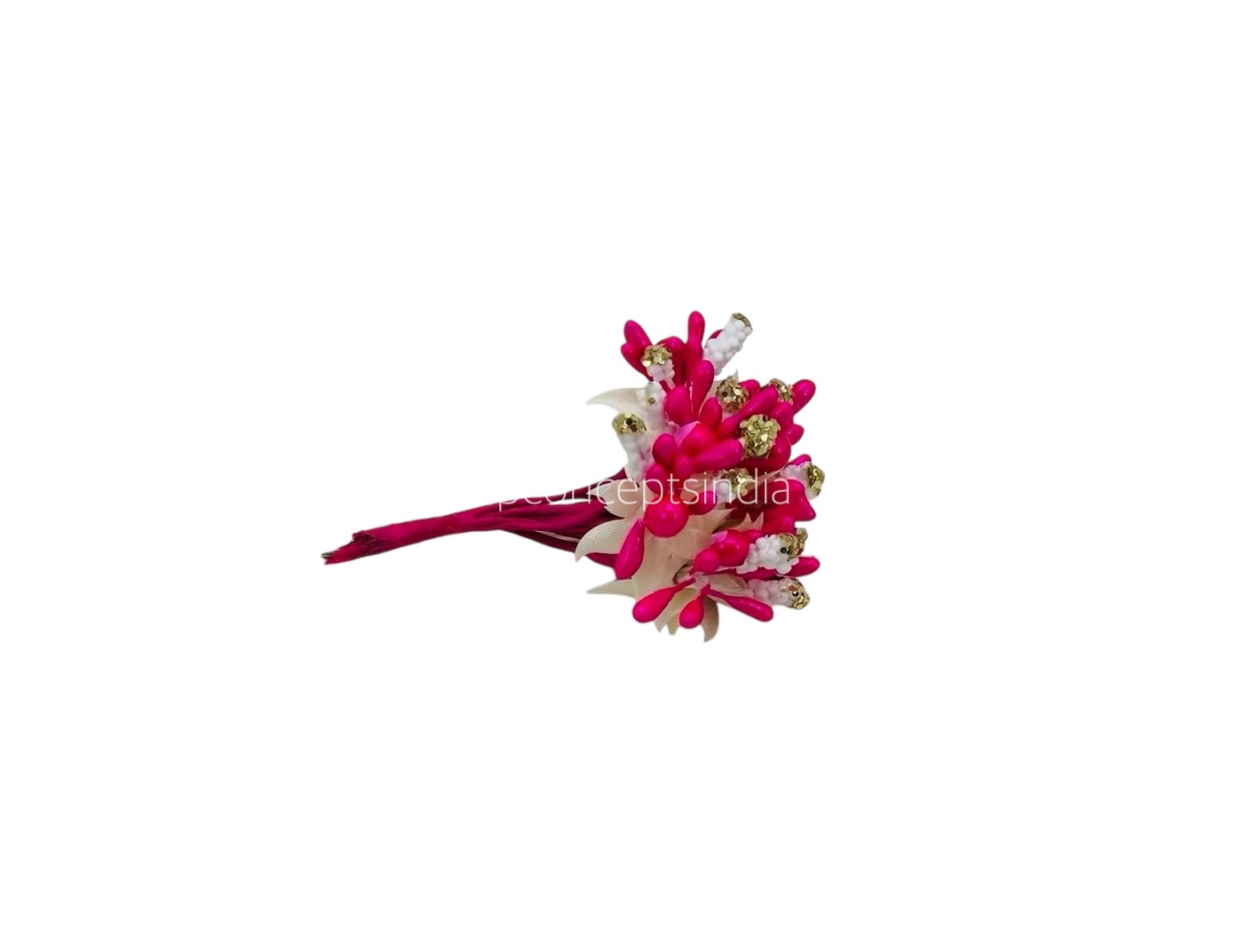 Fuchsia & Glitter Gold Pollens