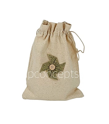 Fan shaped flower with buttoned-Olive Green Fan shaped flower with buttoned-Olive Green