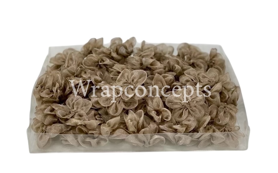 Cocoa Organza Flowers Cocoa Organza Flowers