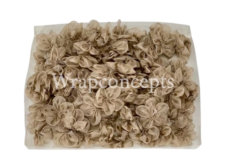 Cocoa Organza Flowers Cocoa Organza Flowers